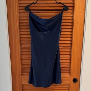 URBAN OUTFITTERS Mallory Cowl Neck Tank Slip Mini Dress